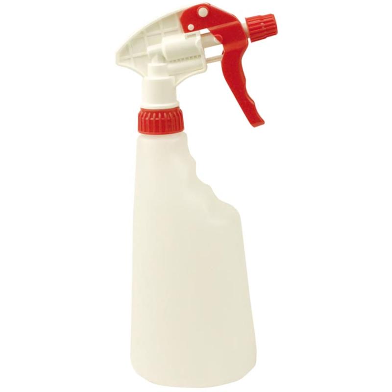 SPRAYFLASKA HYGIENTEKNIK RÖD 600ML