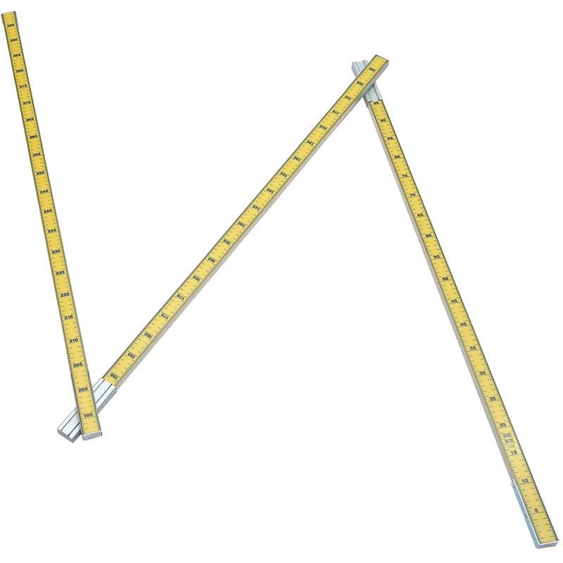 Geostång 3 meter, 3-delad med fjädervikning