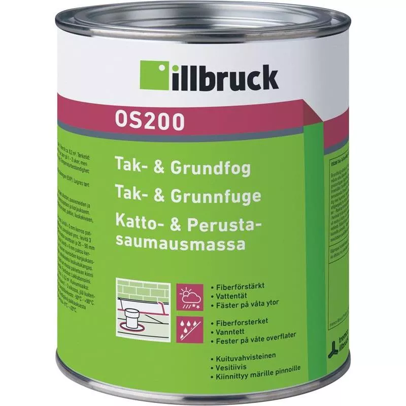 TAK&GRUNDFOG OS200 SVART 1L 1L