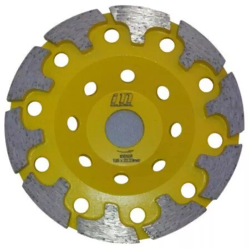 Diamantslipskål 555 T-Type 125 mm med T-bana