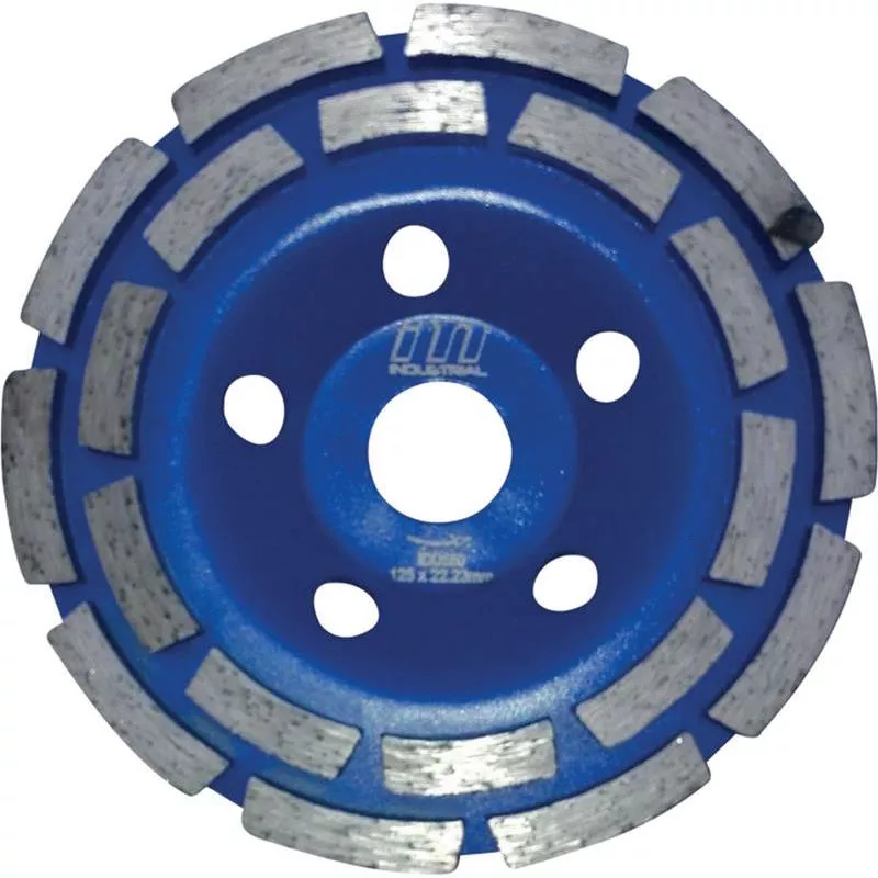 DIAMANTSLIPSKÅL DOUBLE 125MM