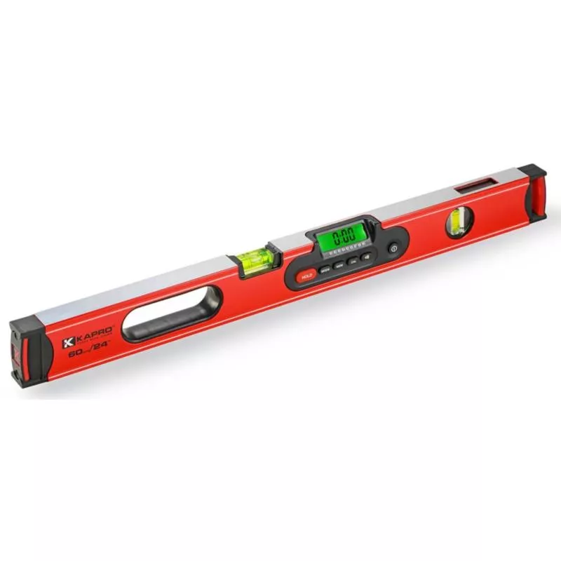 Vattenpass 985D digitalt med magnet 60 cm i väska