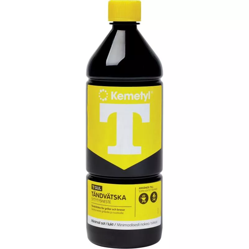 TÄNDVÄTSKA T-GUL 1L 