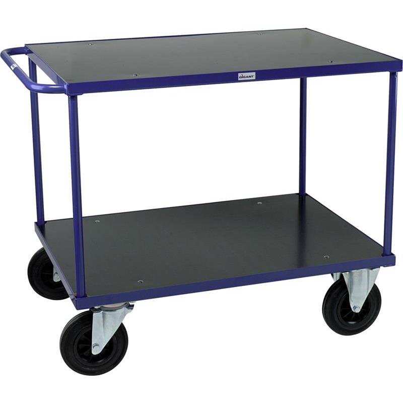 BORDSVAGN 2 HYLLOR BLÅ