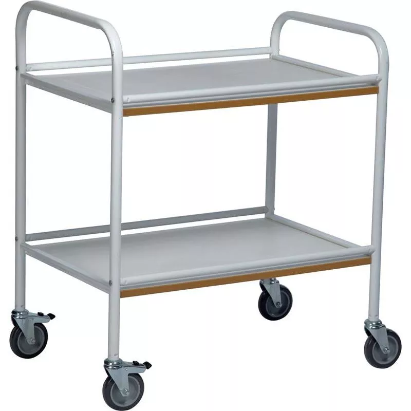 BORDSVAGN 2 HYLLOR VIT