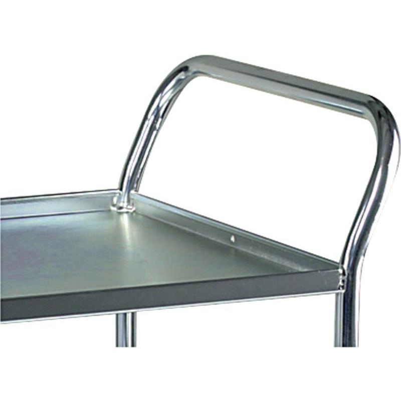 BORDSVAGN I PLÅT 3 HYLLOR MED