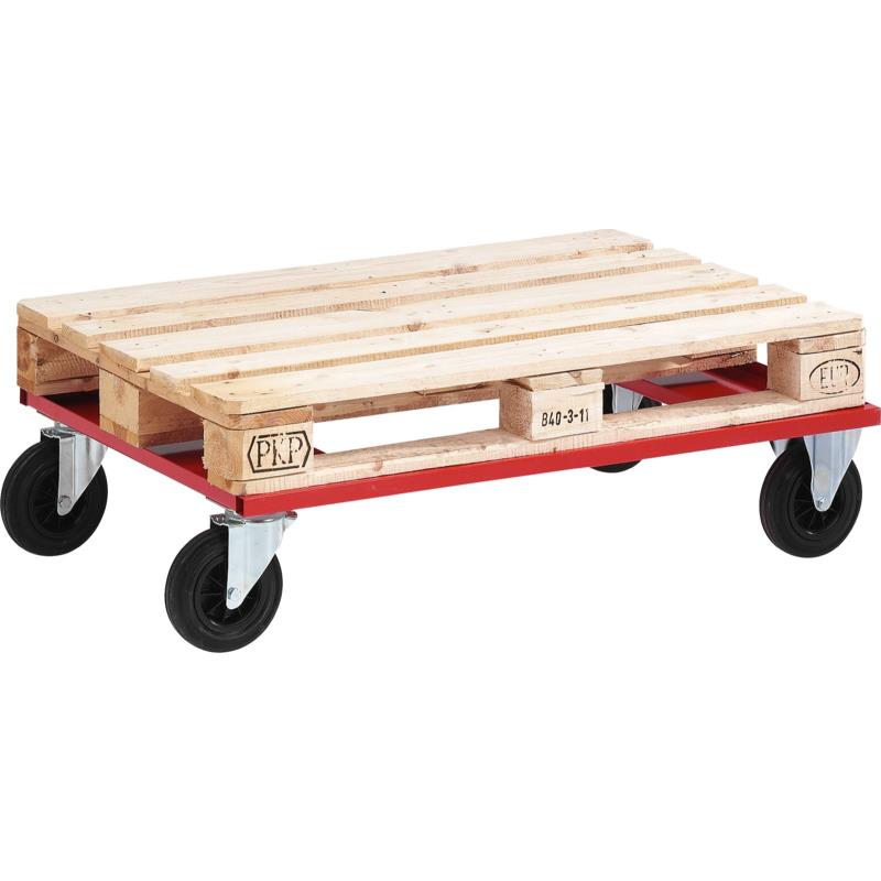 PALLVAGN LÅG RÖD 600X800MM