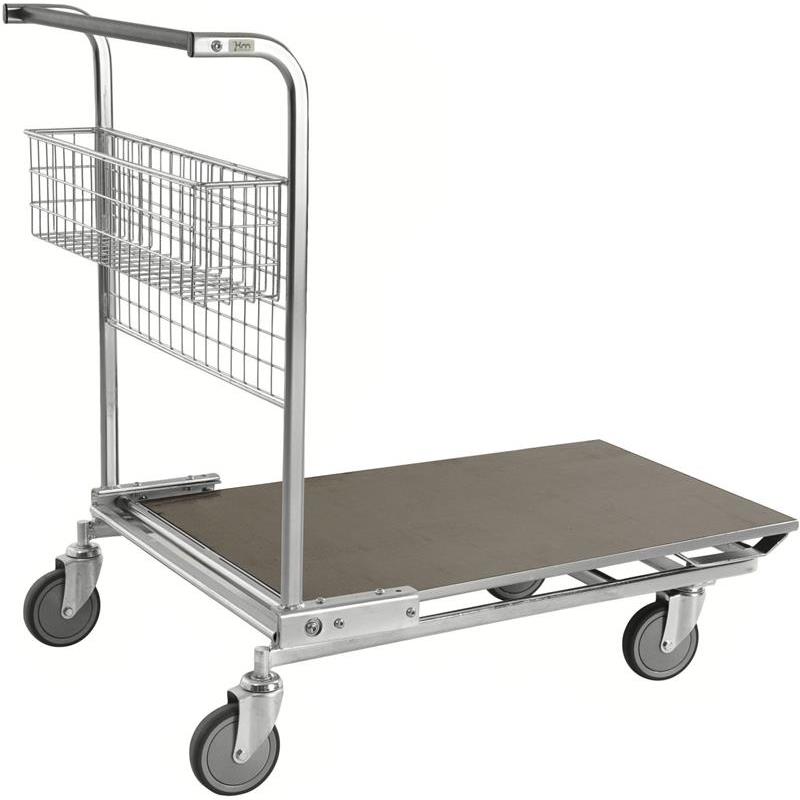 PLATÅVAGN MED 4 LÄNKHJUL