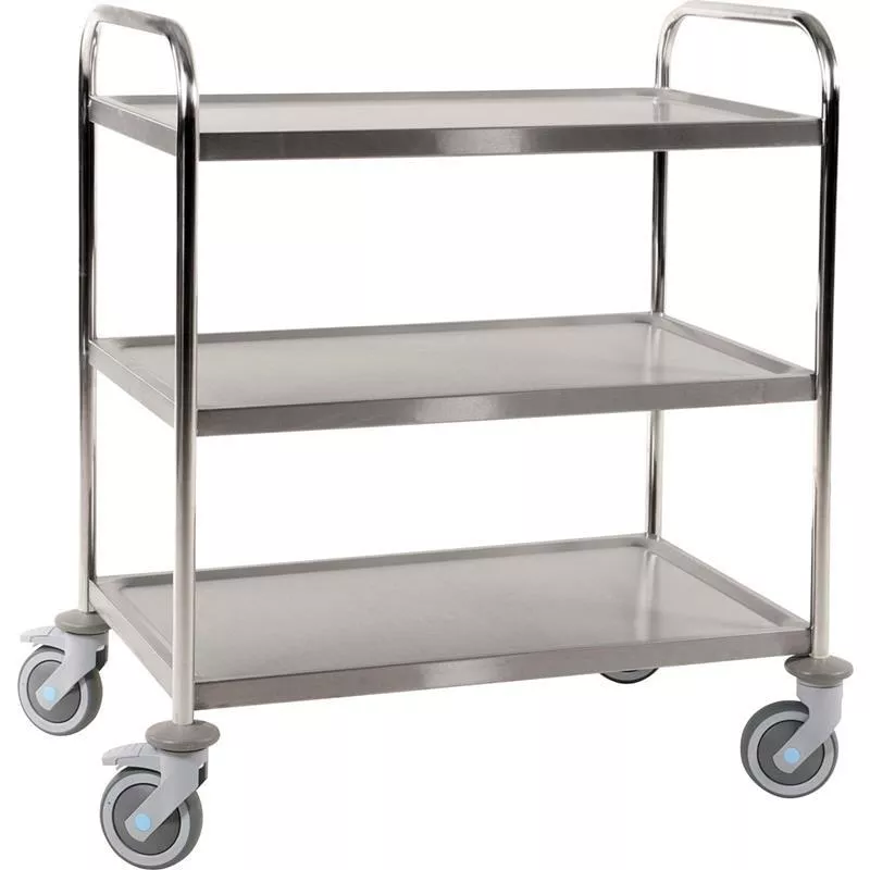 VAGN ROSTFRI MED RF HJUL 3