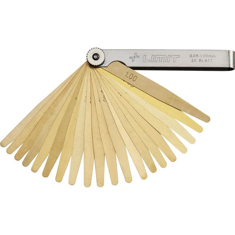 BLADMÅTT 20-0,05-1,00 MÄSSING