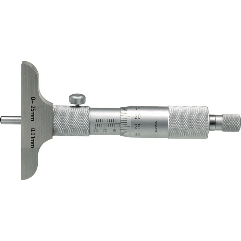MIKROMETERDJUPMÅTT 0-100MM