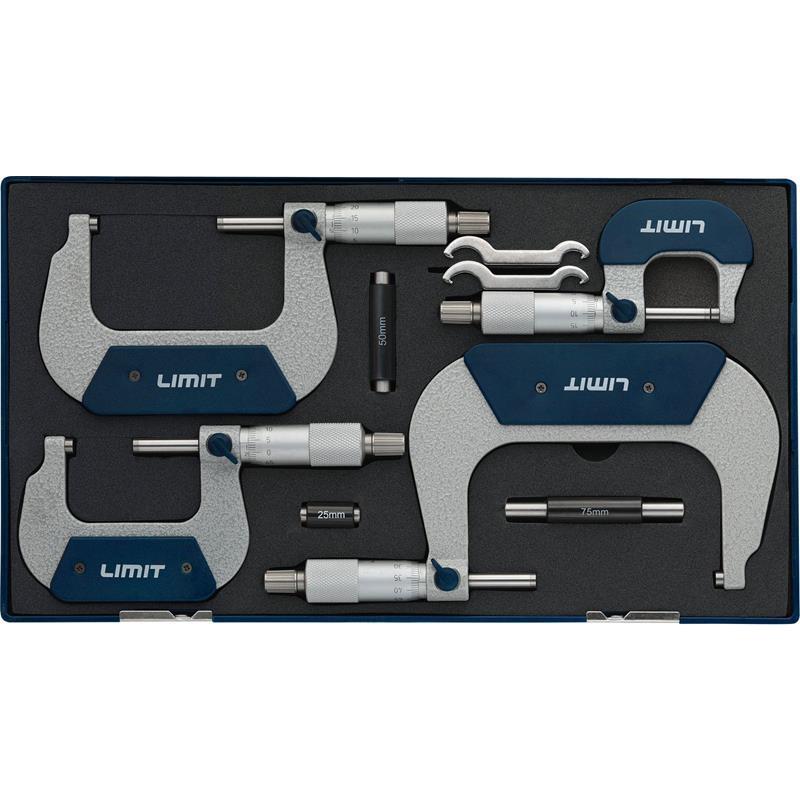 MIKROMETERSET 4-P LIMITMMAS