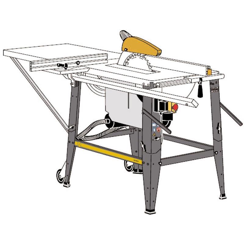 UNIVERSALSÅG LCS 315B 230V 1-F