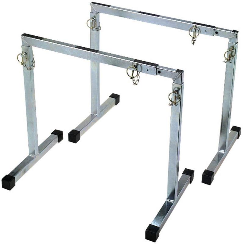 ARBETSBOCK STÄLLBAR I HÖJDLED OCH