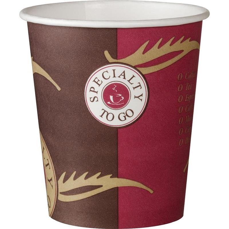 BÄGARE HOT CUP PAPPER FÖR VARMA