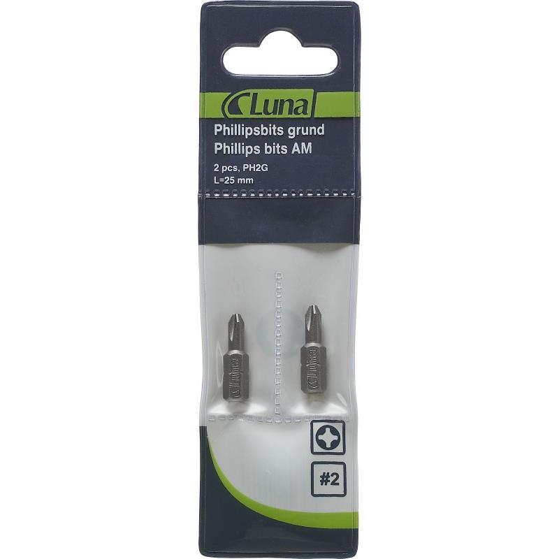 BITS GRUND PH2G 25MM FÄSTE 1/4