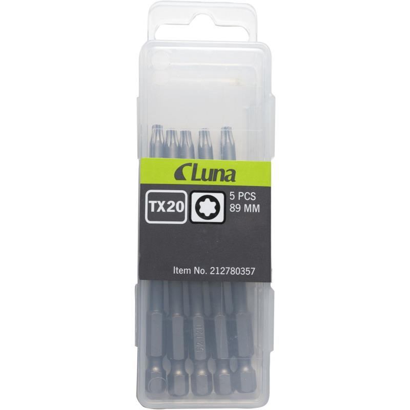 BITS T20 LUNA 89MM FÄSTE 1/4 TUM