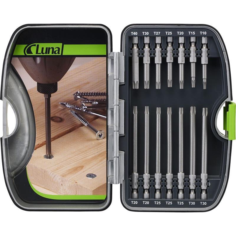 BITSSATS 14 DELAR TORX FÄSTE 1/4