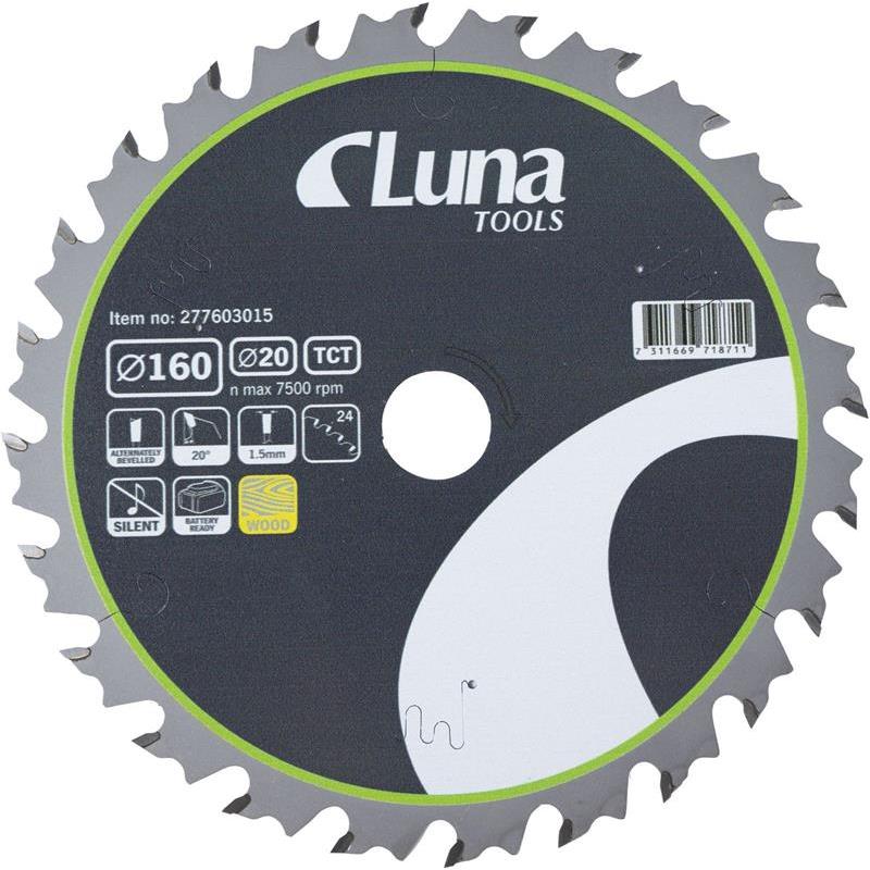 CIRKELSÅGKLINGA TCT EXTRA THIN LUNA