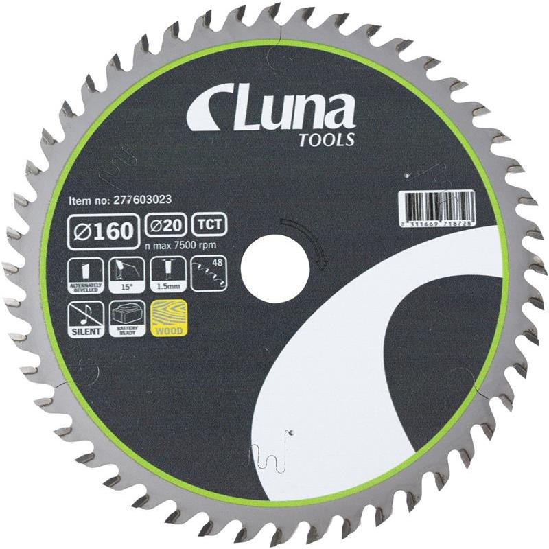 CIRKELSÅGKLINGA TCT EXTRA THIN LUNA