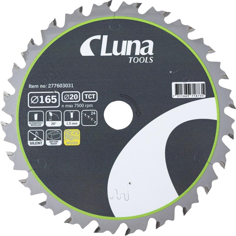 CIRKELSÅGKLINGA TCT EXTRA THIN LUNA