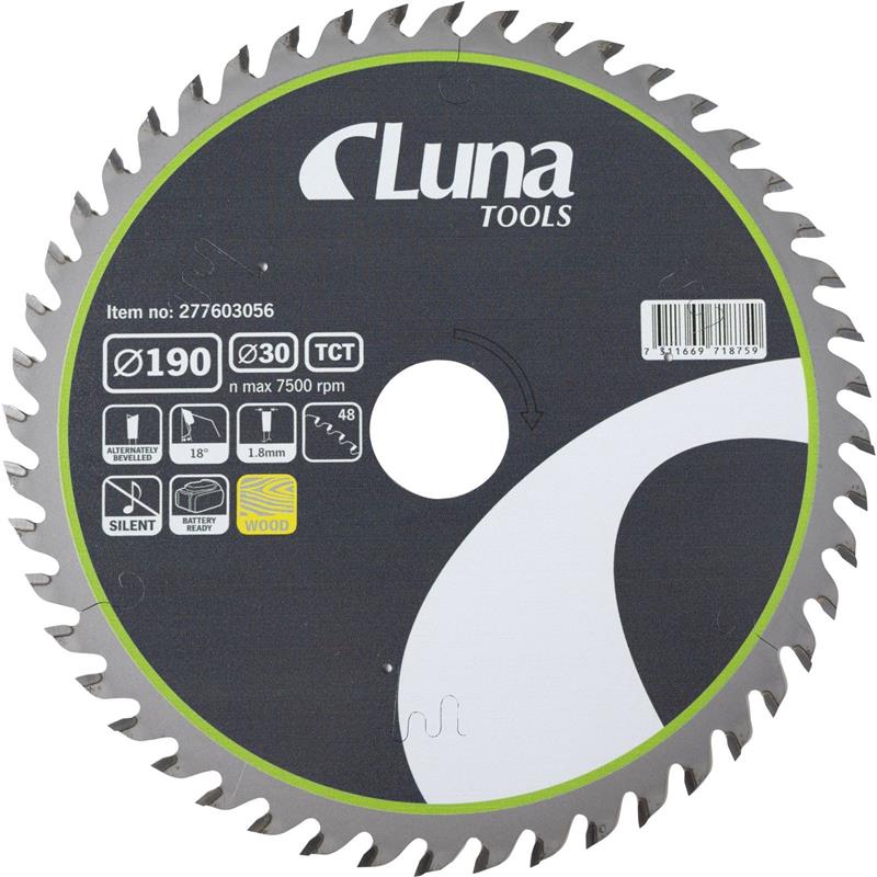 CIRKELSÅGKLINGA TCT EXTRA THIN LUNA