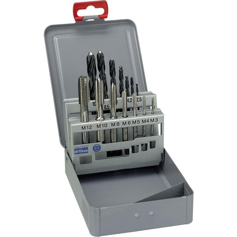 GÄNGSATS M3-M12 RAK NR2&BORR