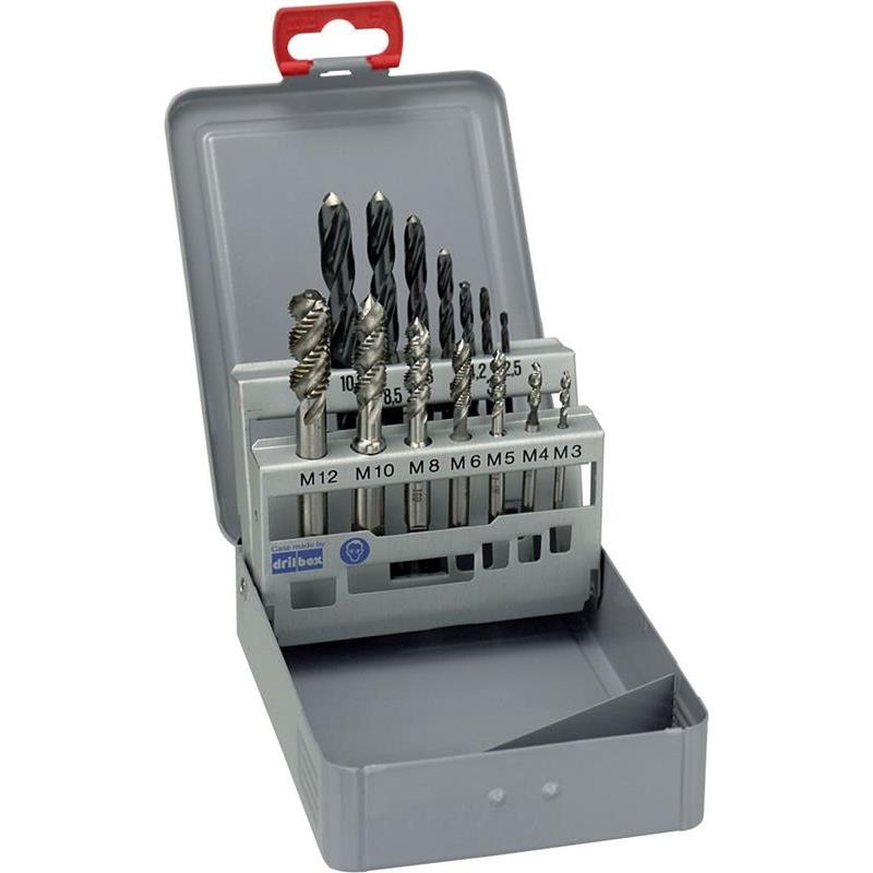 GÄNGSATS M3-M12 SPIRAL&BORR