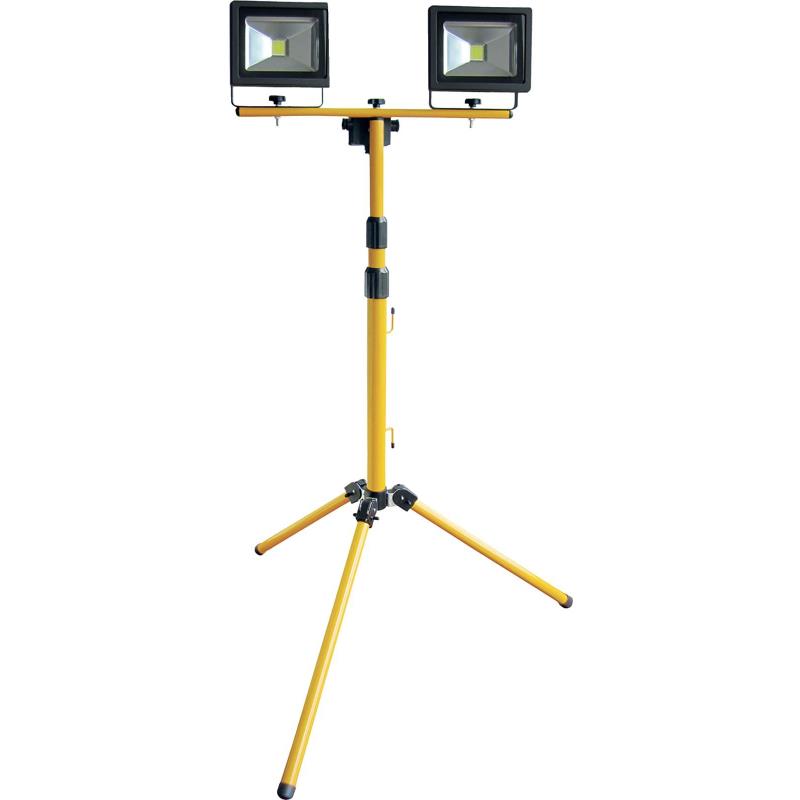 LEDSTRÅLKASTARE MED STATIV