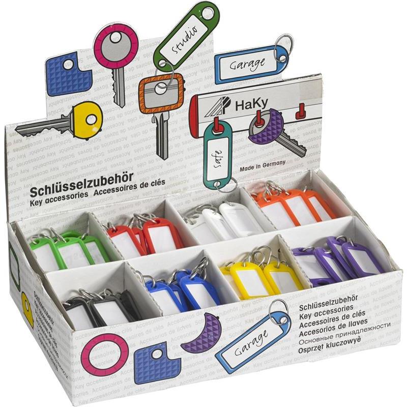 NYCKELBRICKA PLAST 8 FÄRGER