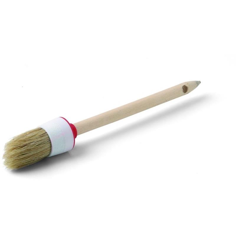 RUNDPENSEL 8 MED TRÄSKAFT OCH