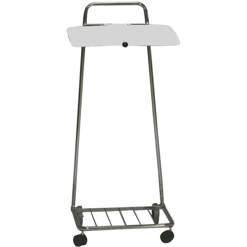 SÄCKHÅLLARE FÖRKROMAD MED PLASTLOCK