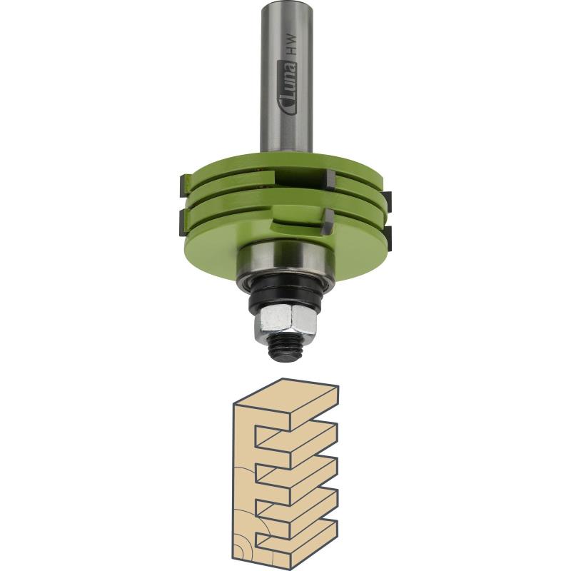 SKIVNOTFRÄS HM STÄLLBAR 8MM