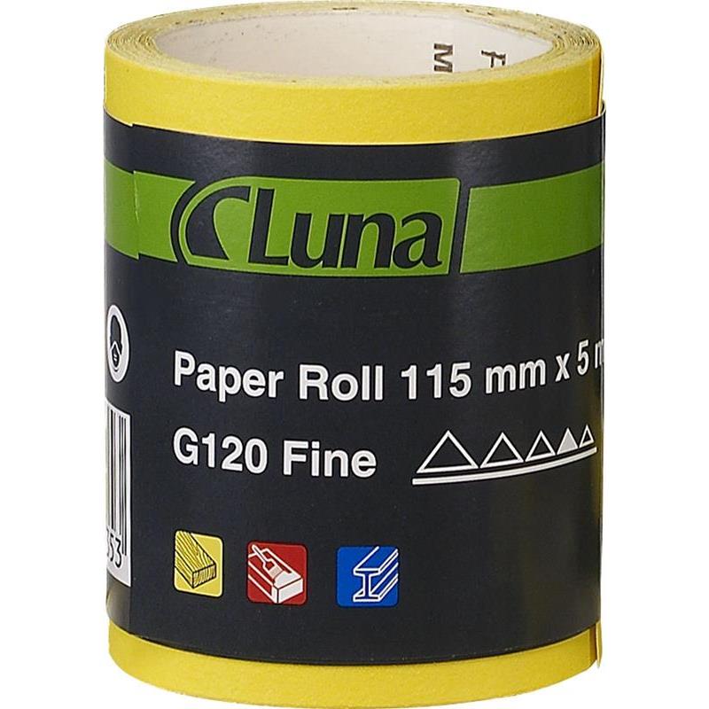 SLIPPAPPERSRULLE 115X5M K 80