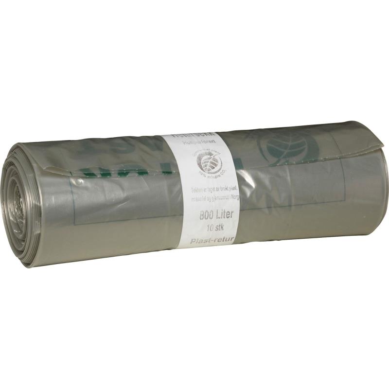SOPSÄCK PLAST RETUR FÖR FOLIE