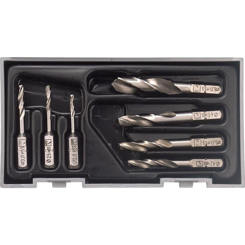 SPIRALBORR SEXKANTFÄSTE SATS