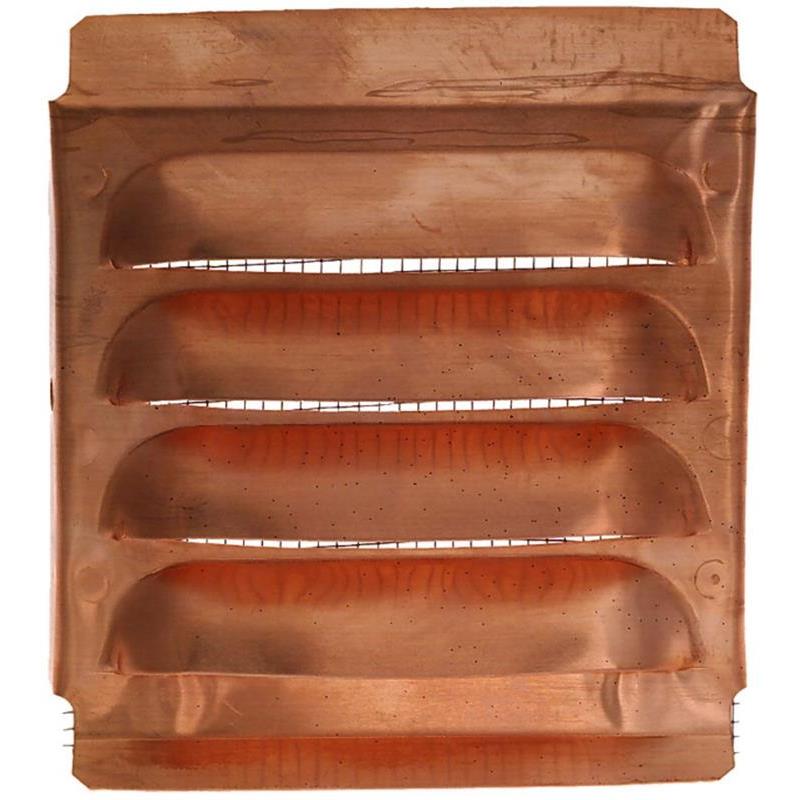 VENTILGALLER UTAN RAM KOPPAR 200MM