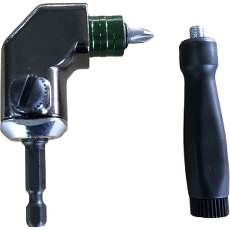 VINKELBORRTILLSATS MED SNABBCHUCK