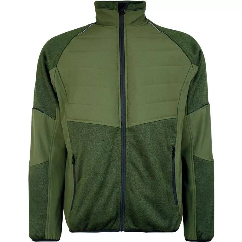 JACKA STICKAD GRÖN STL L