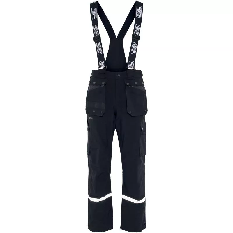 REGNBYXA STRETCH SVART STL XL