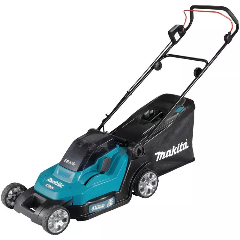 Batteridriven gräsklippare