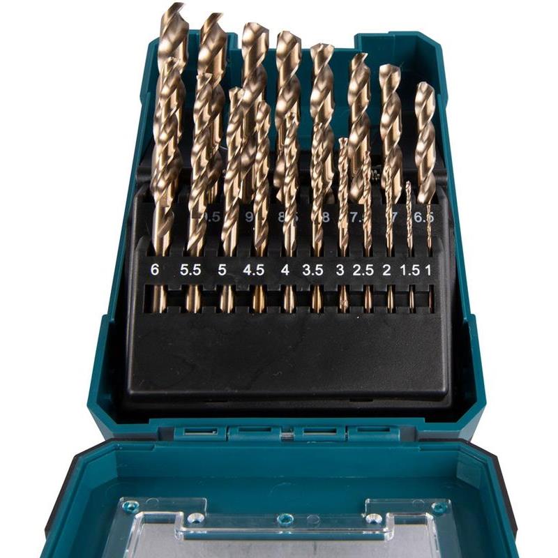 Metallborrset 19 delar