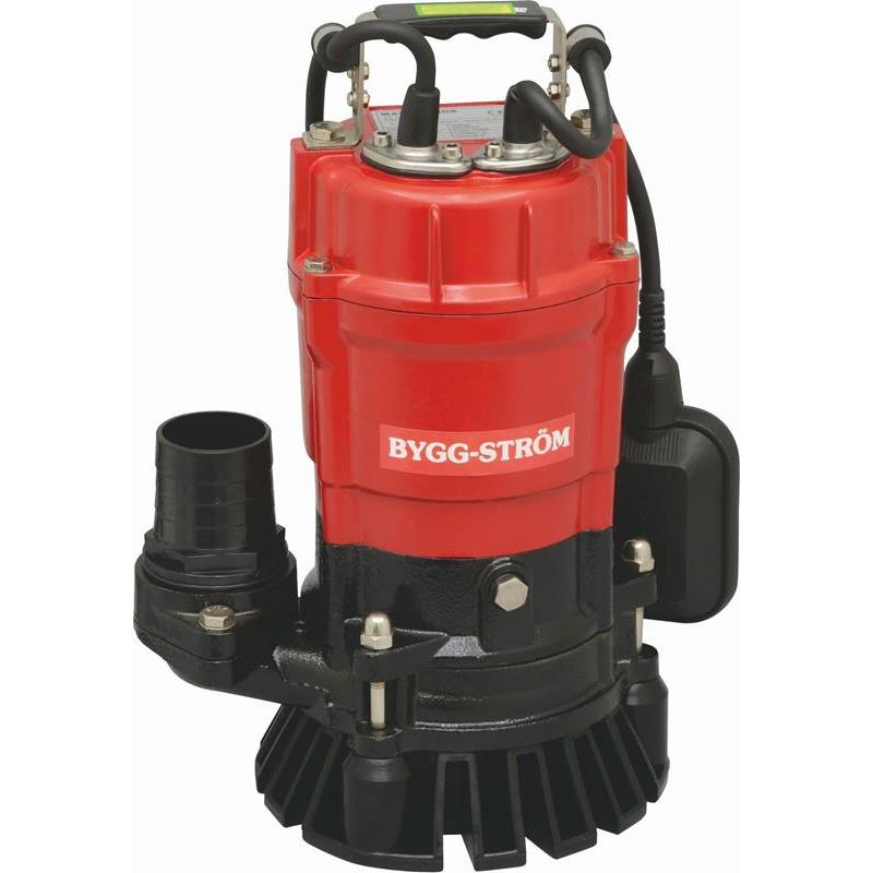 LÄNSPUMP MED FLOTTÖR BYGG-STRÖM