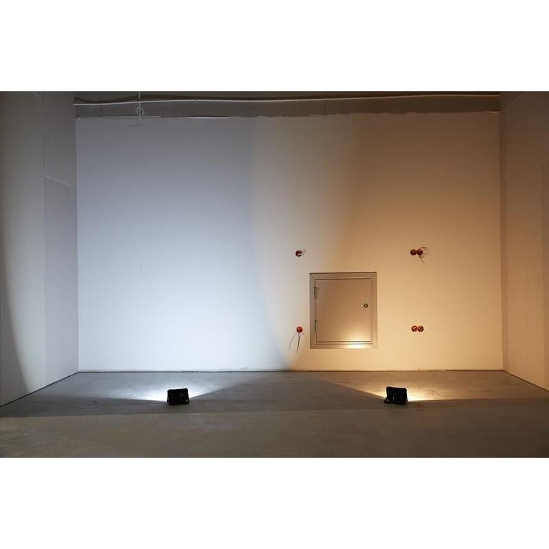 Arbetslampa med trådlös laddning