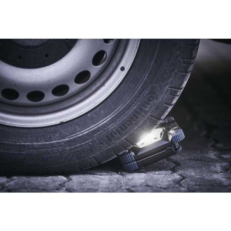 Arbetslampa med trådlös laddning