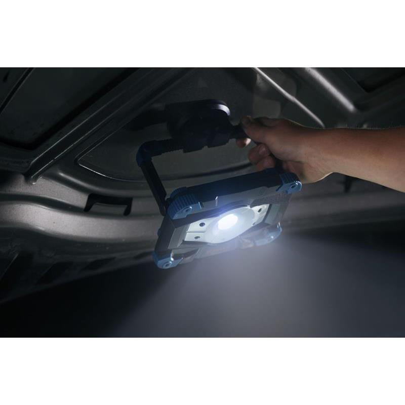 Arbetslampa med trådlös laddning