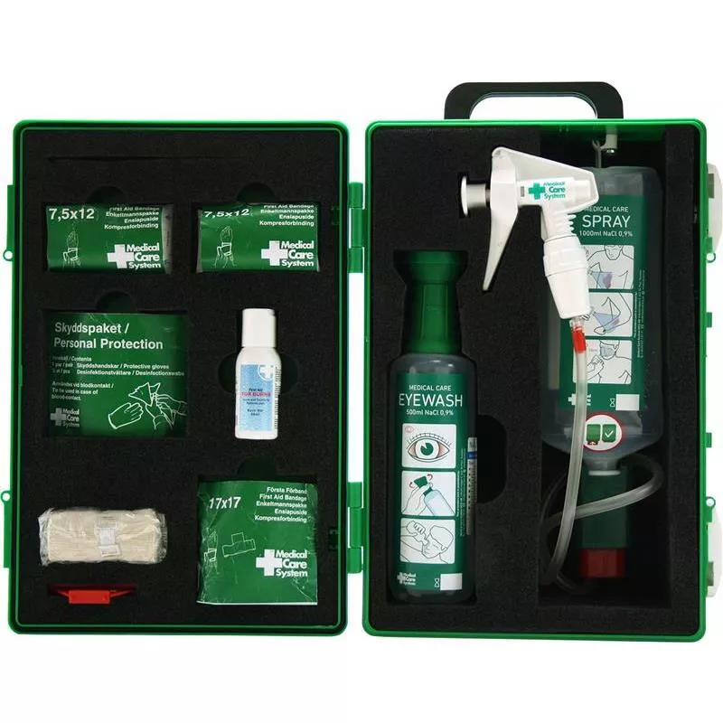 Första hjälpen-station