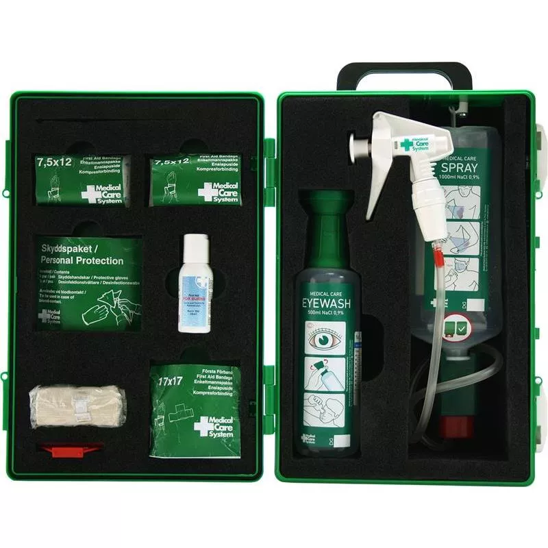 Första hjälpen-station