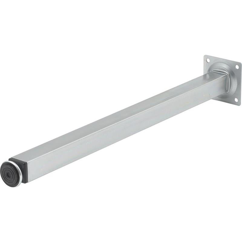 BORDSBEN MATTFÖRKROMAD 25X25X400MM