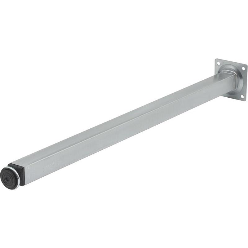 BORDSBEN MATTFÖRKROMAD 25X25X500MM